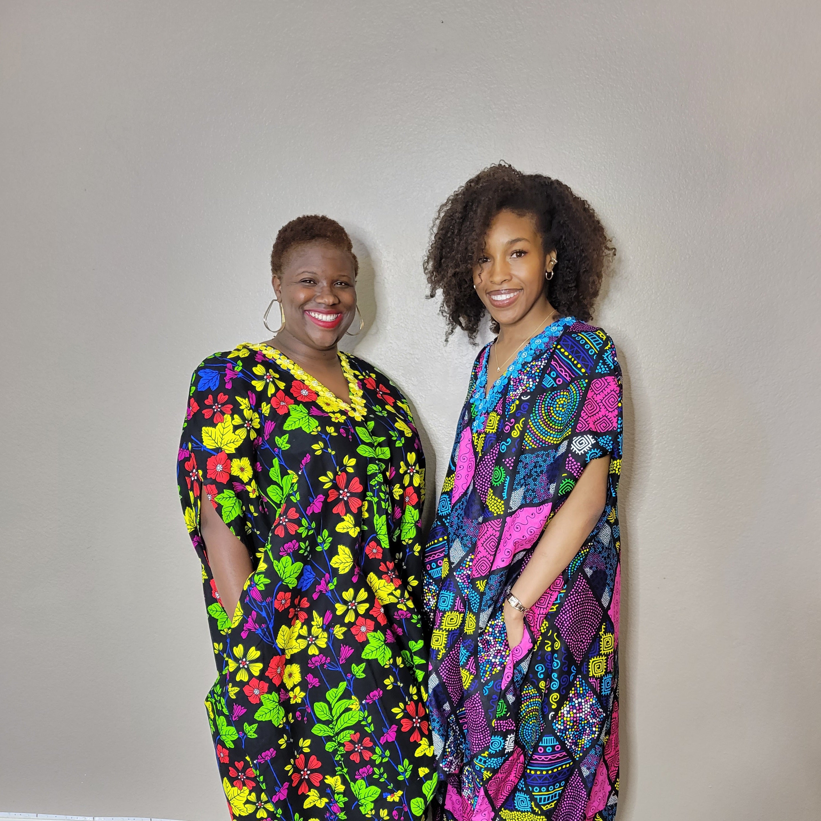 Multi Colored Kaftan