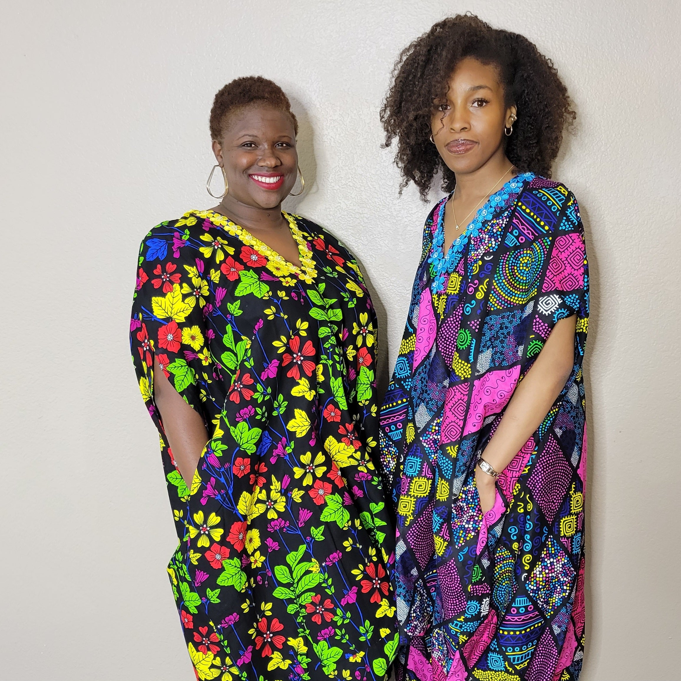 Multi Colored Kaftan
