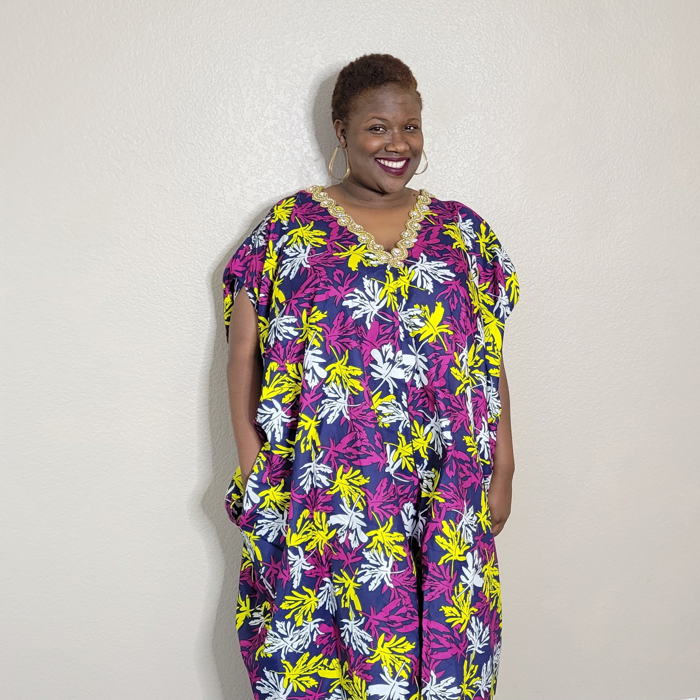 Multi Colored Kaftan