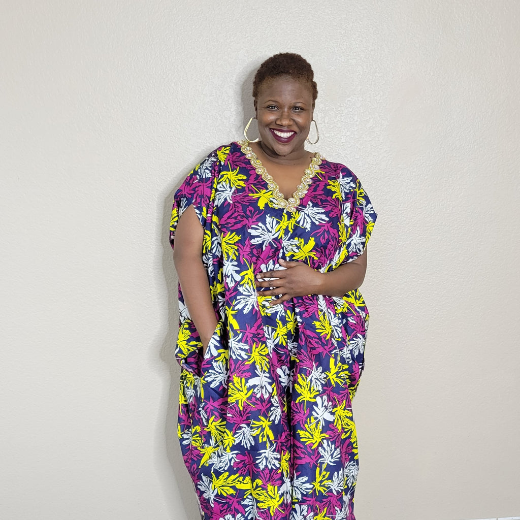 Multi Colored Kaftan