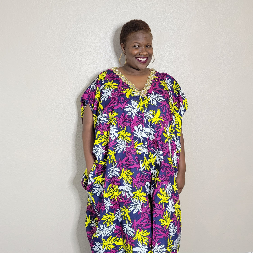 Multi Colored Kaftan
